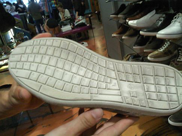 From the Department of Things That Don’t Need To Exist: Keyboard Shoes