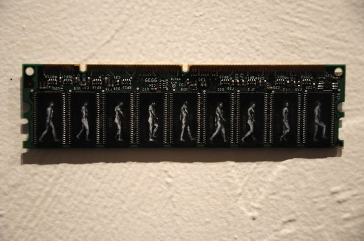 Technology to Art: The Microchip Paintings of Yuri Zupancic