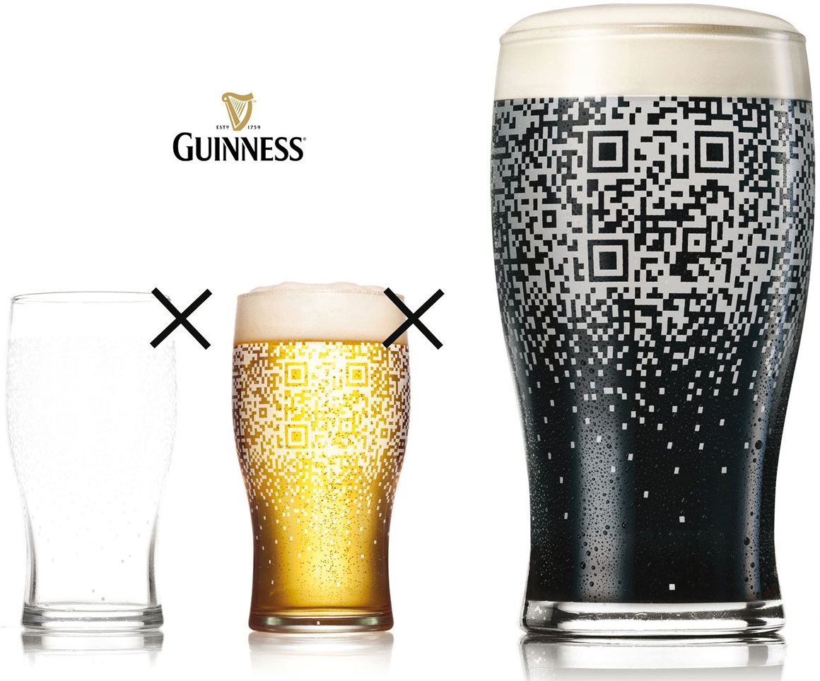 Guinness QR Cup